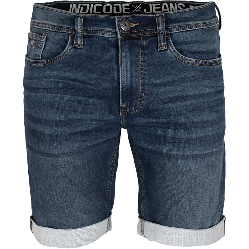 Indicode Herre Indelmare Denimshorts Blå