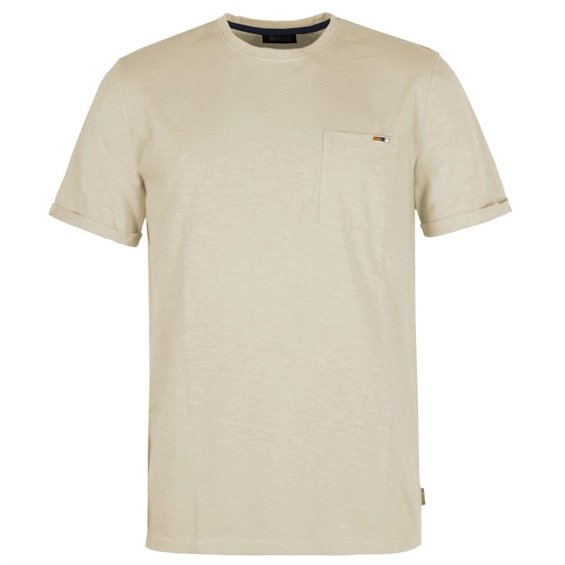 Indicode Herre Inandorra T-shirts beige - Billede 1