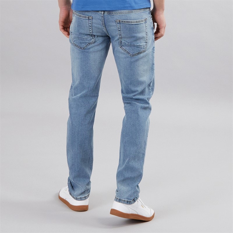Indicode Jeans til Herre Tony Regular Fit Blå Vask - Billede 2