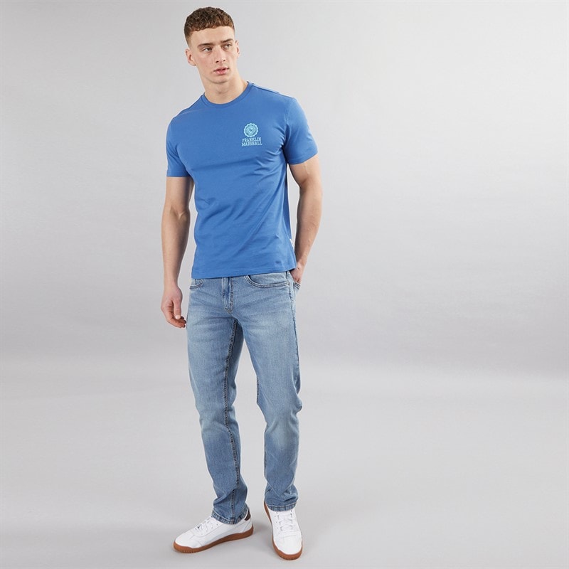 Indicode Jeans til Herre Tony Regular Fit Blå Vask - Billede 3