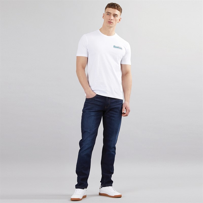 Indicode Herre Tony Regular Fit Jeans Mørkeblå - Billede 3