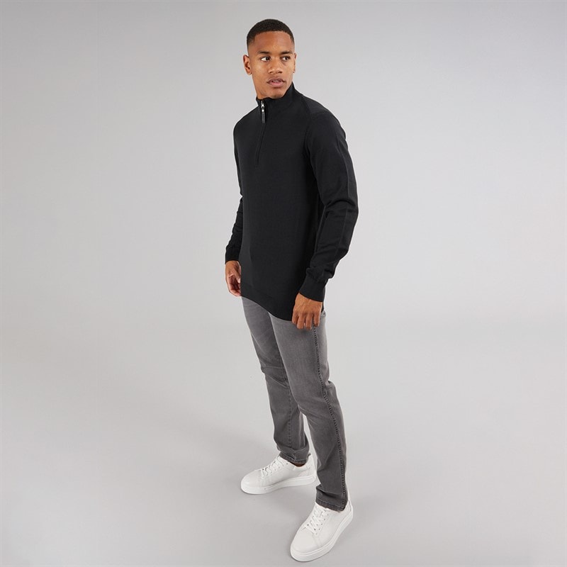 Indicode Herre Ancona Jumper Sort - Billede 4