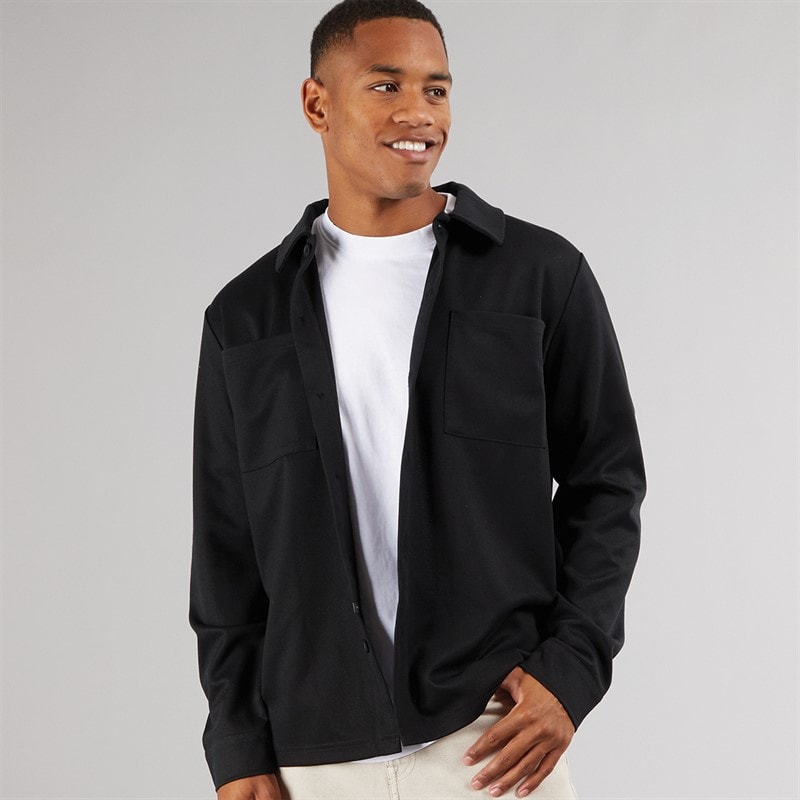 Indicode Herre Yuno Overshirt Sort - Billede 1