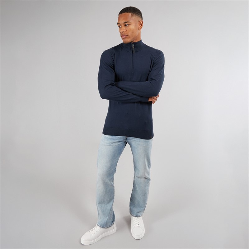 Indicode Herre Ancona Jumper Navy - Billede 4
