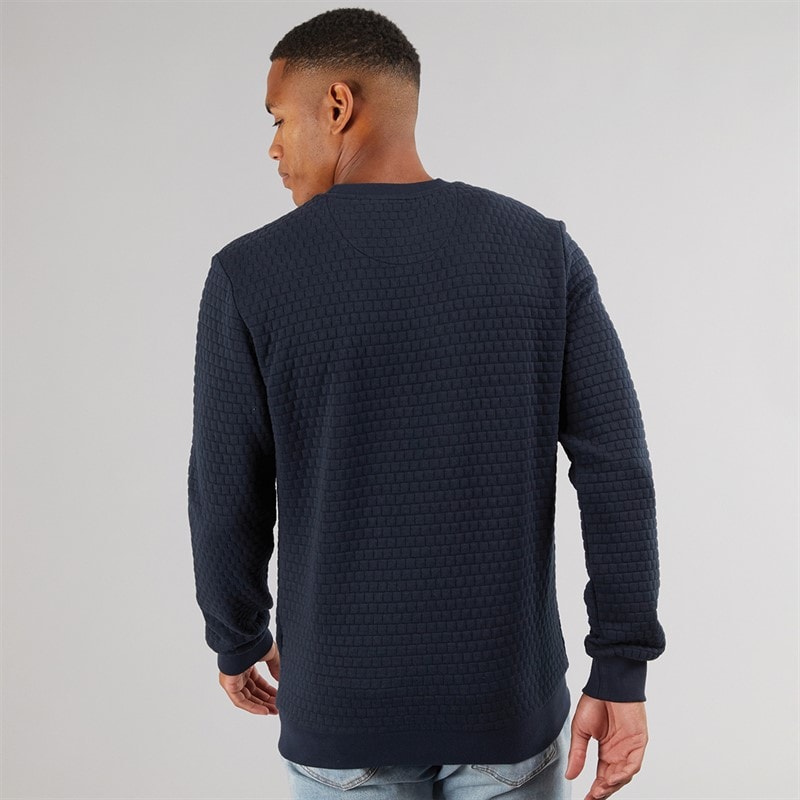 Indicode Herre Dash Sweatshirt Navy - Billede 2