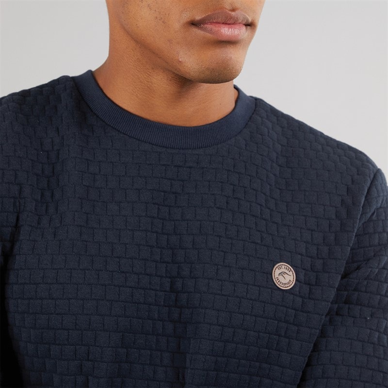 Indicode Herre Dash Sweatshirt Navy - Billede 3