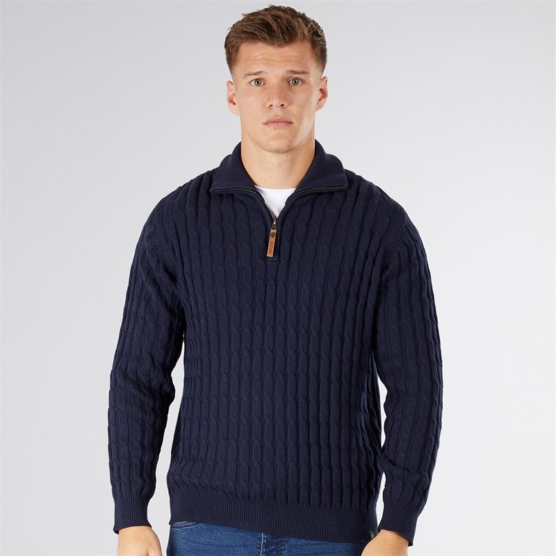 Indicode Herre Rufus Jumper Mørk Navy