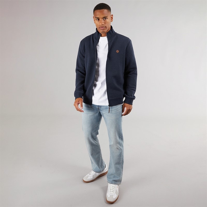 Indicode Herre Bermie Sweatshirt Navy - Billede 4