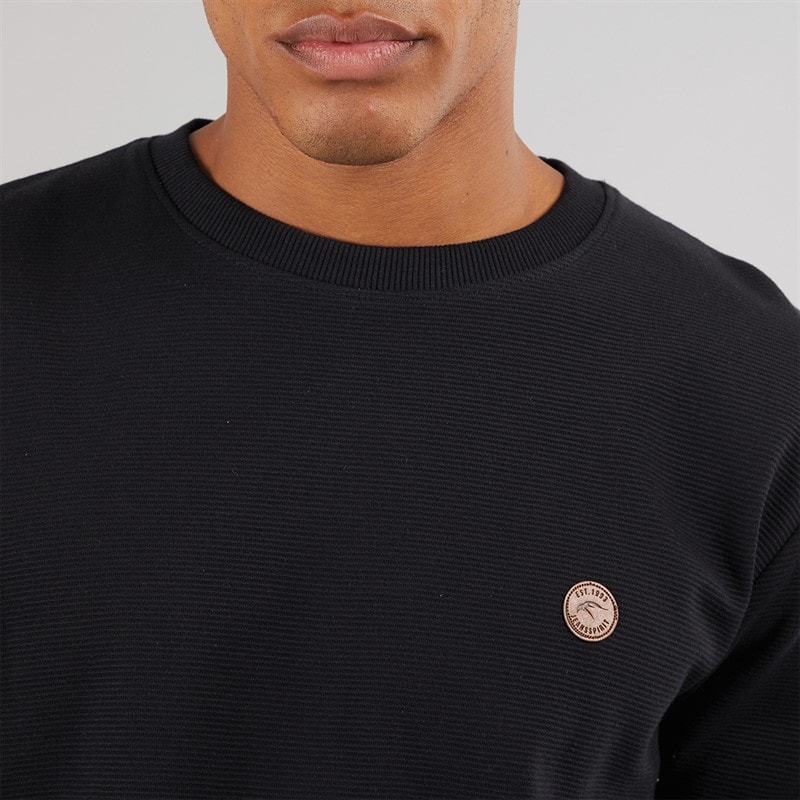 Indicode Herre Salupe Sweatshirt Sort - Billede 3