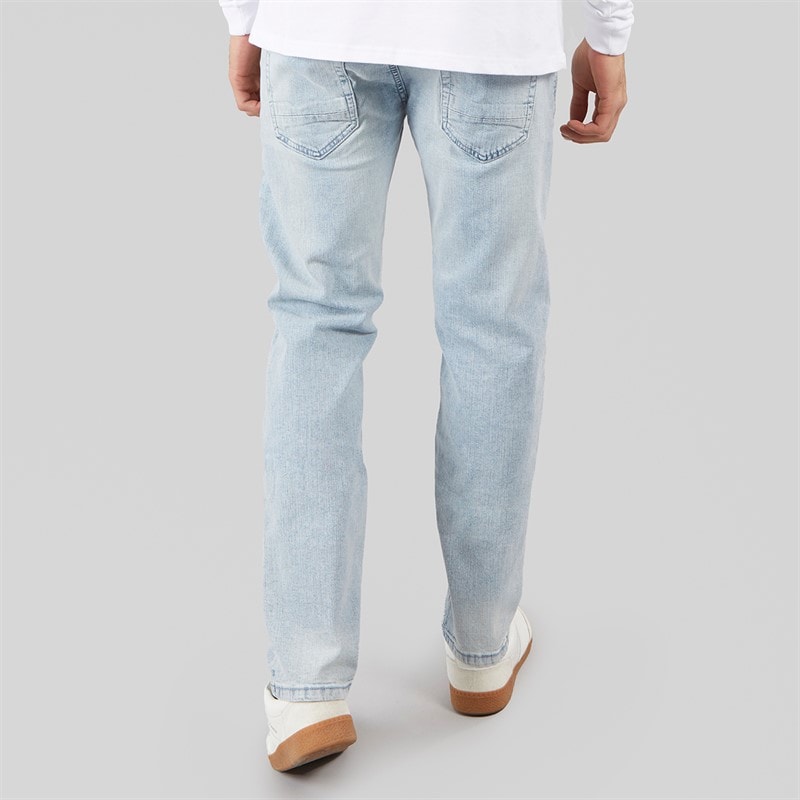 Indicode Herre Tony Regular Fit Jeans Icy Blue - Billede 2