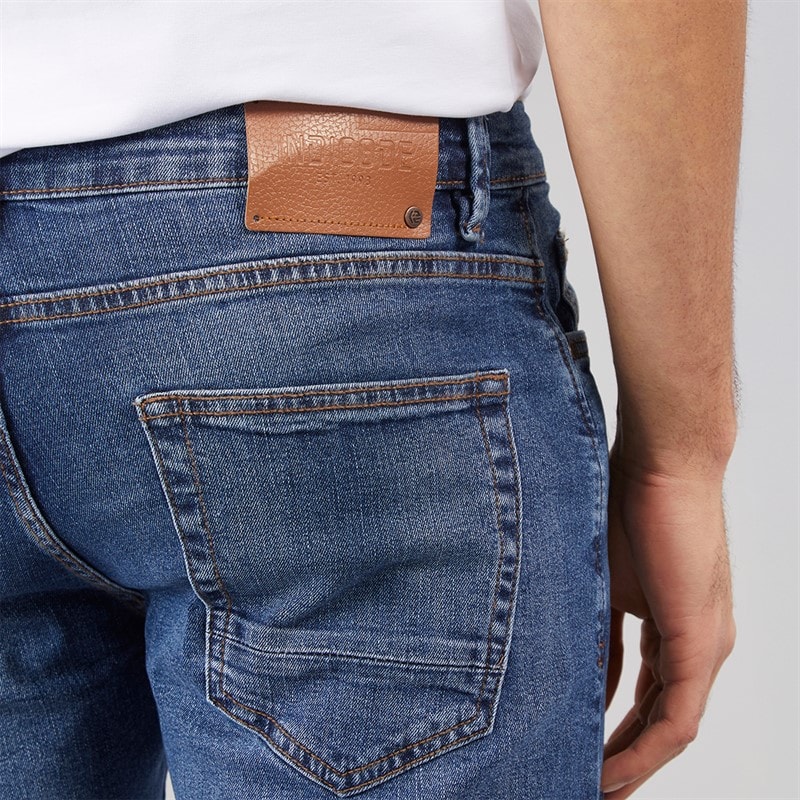 Indicode Herre Tony Regular Fit Jeans Medium Indigo - Billede 3