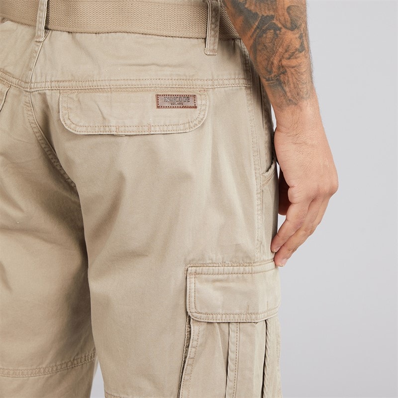 Indicode Herre Inmonroe Cargo Shorts Greige - Billede 3