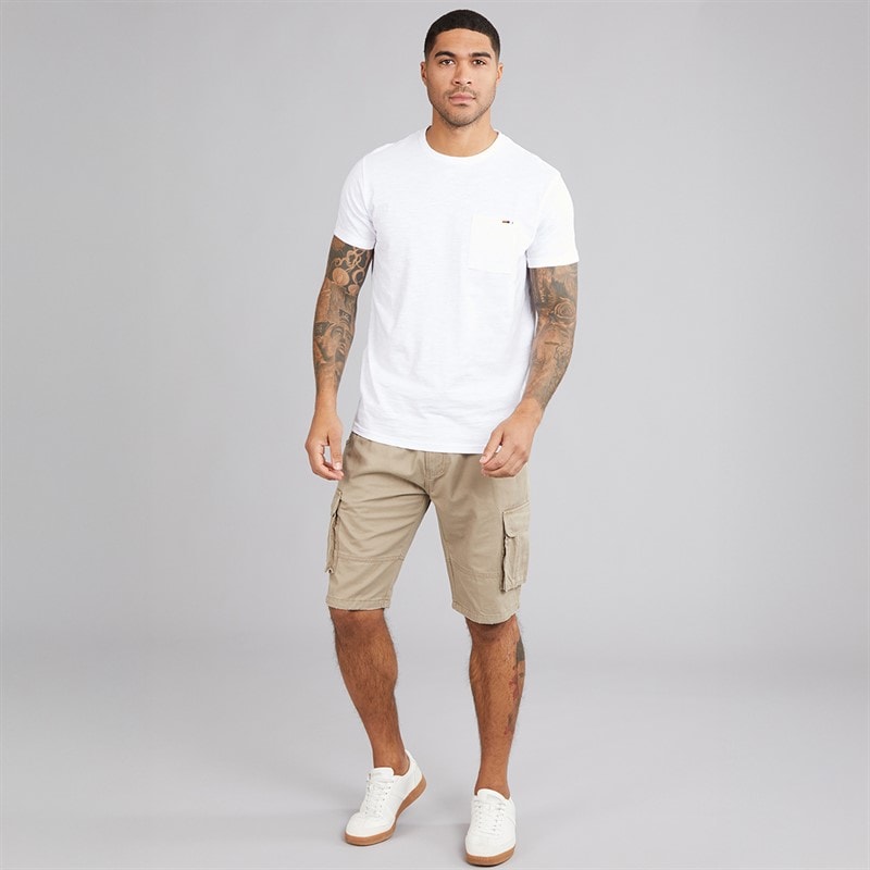 Indicode Herre T-shirt Inandorra Off White - Billede 3