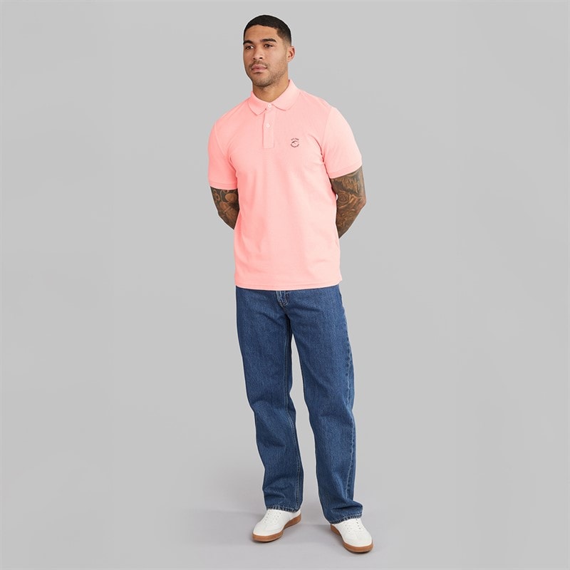 Indicode Herre Inwadim Polo Shirt Chintz Rose - Billede 3