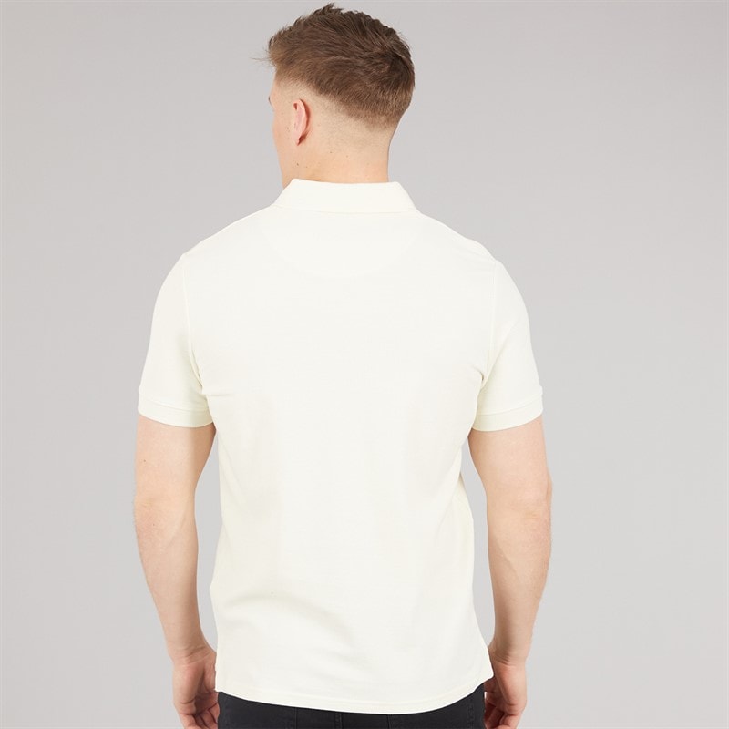 Indicode Herre Inwadim Polo Shirt White Asparagus - Billede 2