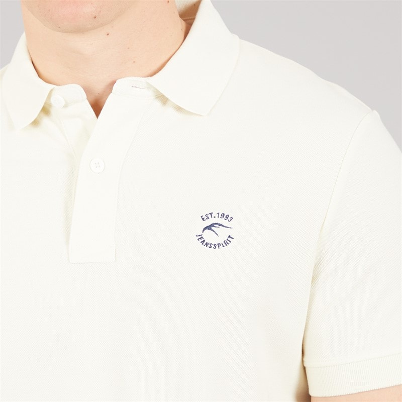 Indicode Herre Inwadim Polo Shirt White Asparagus - Billede 3