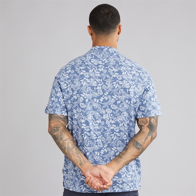 Indicode Herre Fiore Skjorte Mørk Denim Dk Denim - Billede 2
