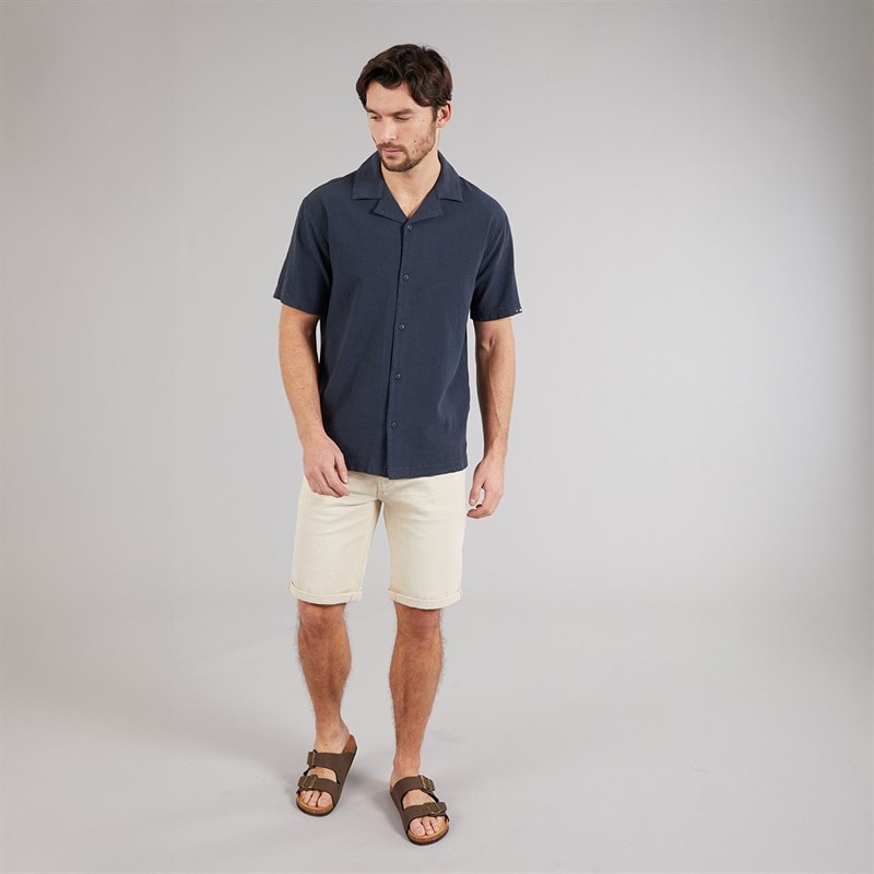Indicode Herre Mirolo Skjorte Navy - Billede 4