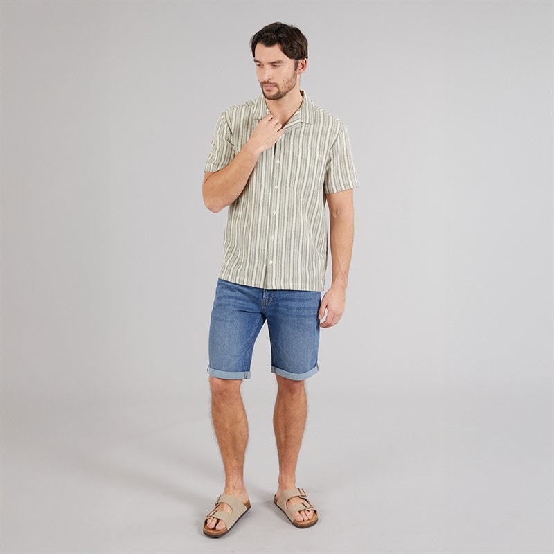 Indicode Herre Kaden Shorts Medium Indigo - Billede 4