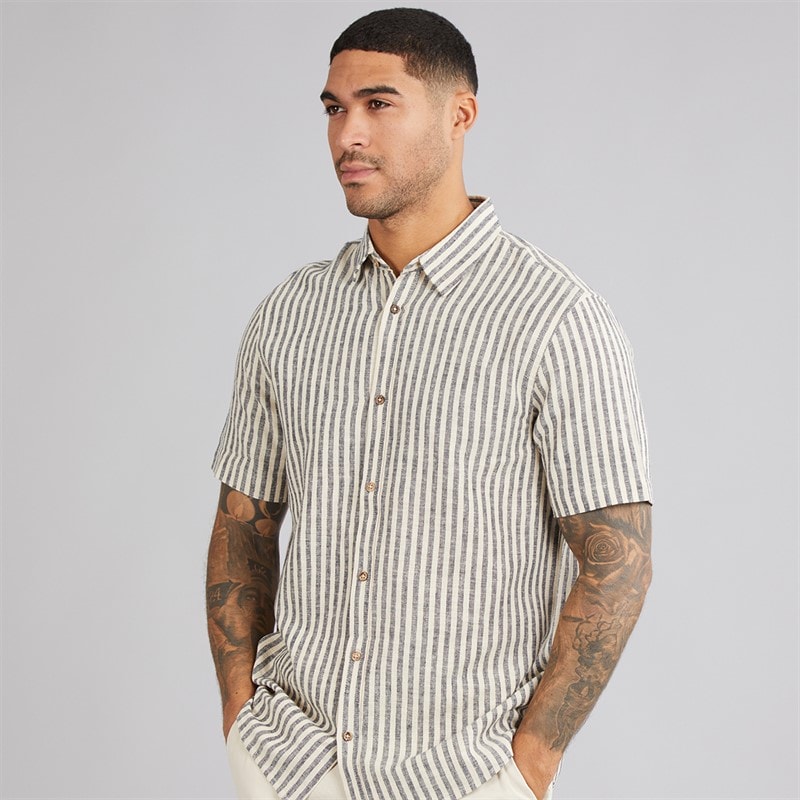 Indicode Herre Dimley Skjorte Navy - Billede 1