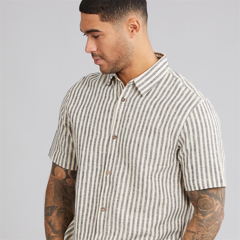 Indicode Herre Dimley Skjorte Navy - Billede 3