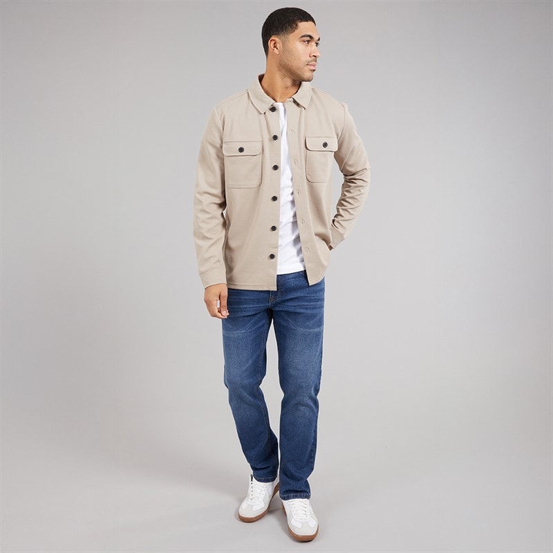 Indicode Herre Nello Skjorte Simply Taupe - Billede 4