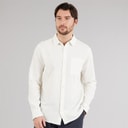 Indicode Herre Trypto Langærmet Skjorte Off White