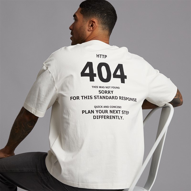 Indicode Herre Four O Four T-shirt Snowflake - Billede 1