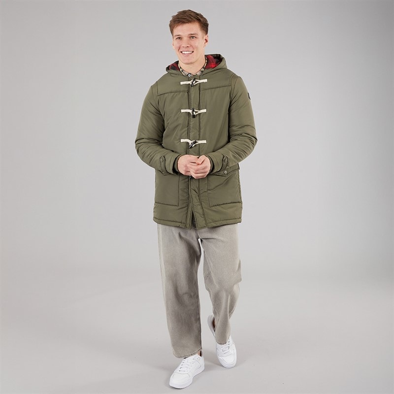 Indicode Herre Baltico Duffel Frakke Army - Billede 4