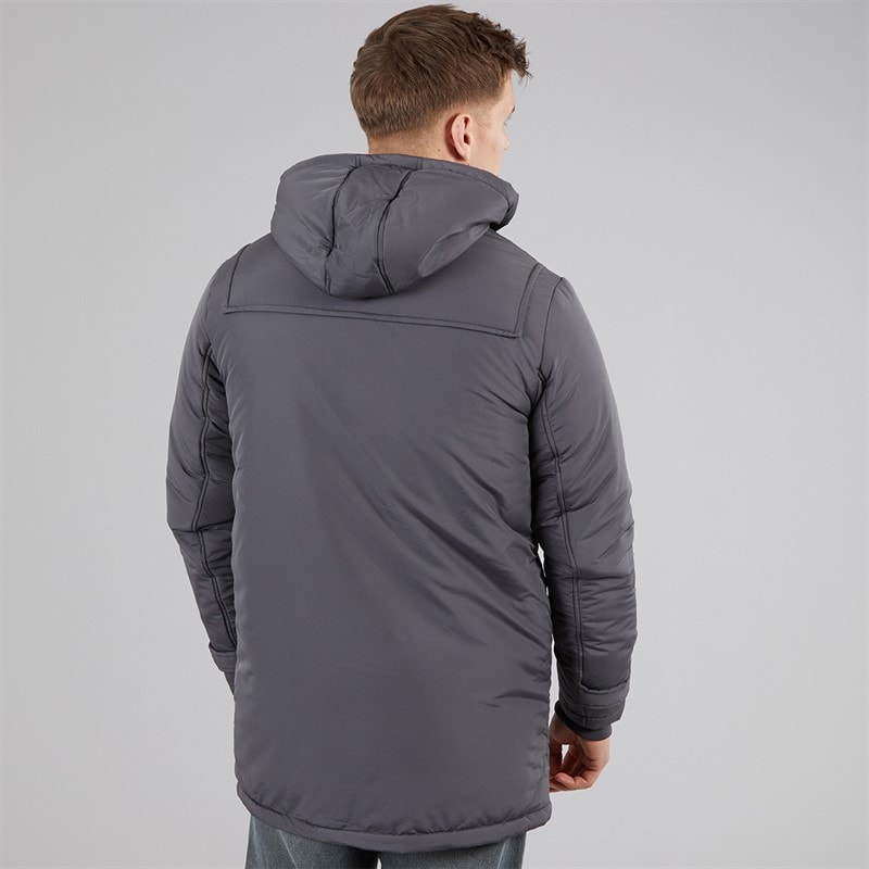 Indicode Herre Baltico Duffel Coat Mørkegrå Dk Grey - Billede 2