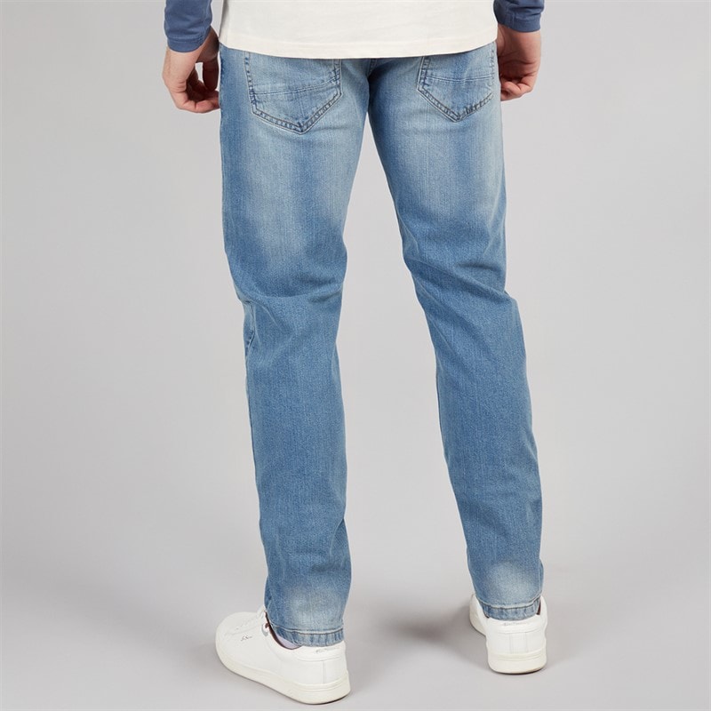 Indicode Herre Tony Regular Fit Jeans Space Blue - Billede 2