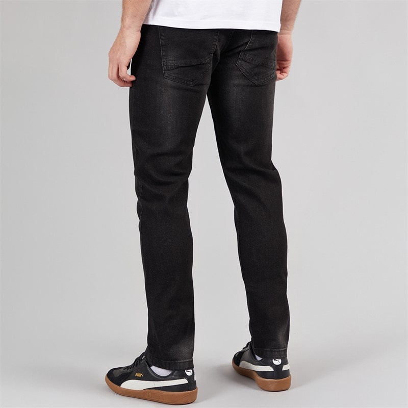Indicode Herre Tony Regular Fit Jeans Sort - Billede 2