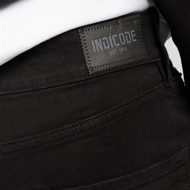 Indicode Herre Vince Regular Fit Jeans Ultra Black - Billede 3