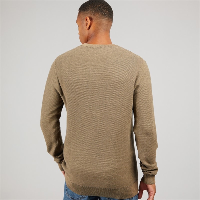 Indicode Herre Jexmon Strikket Sweater Kelp - Billede 2