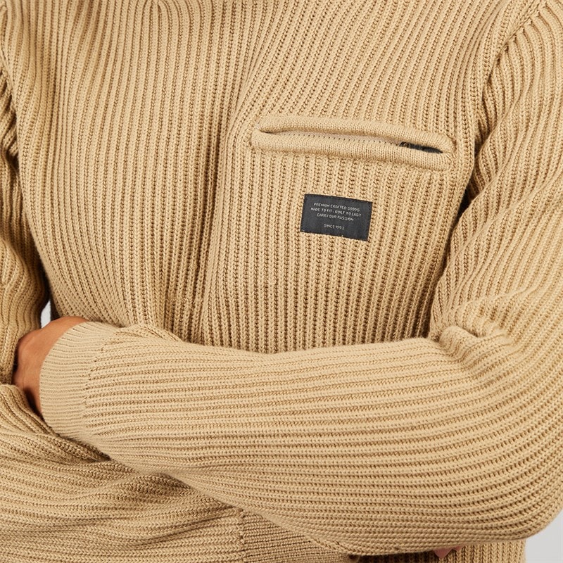 Indicode Herre Phjot Strikket Sweater Kelp - Billede 3