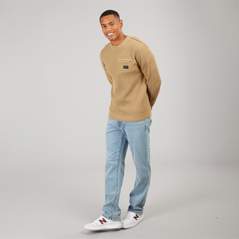 Indicode Herre Phjot Strikket Sweater Kelp - Billede 4