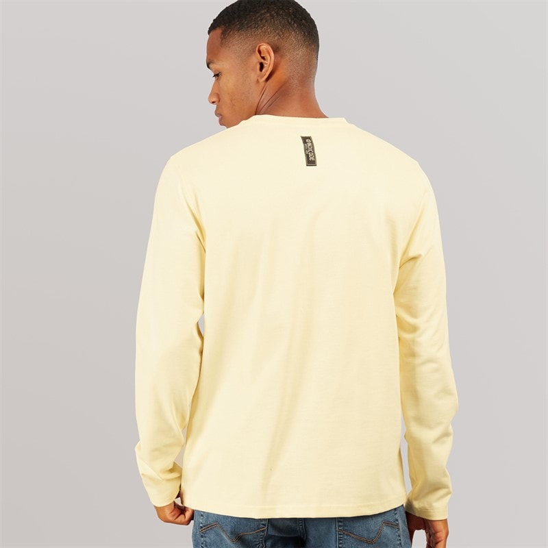 Indicode Herre Zarmark Langærmet T-shirt White Asparagus - Billede 2