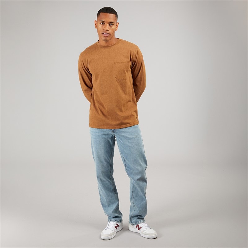Indicode Herre Zarmark Langærmet T-shirt Monks Robe - Billede 3