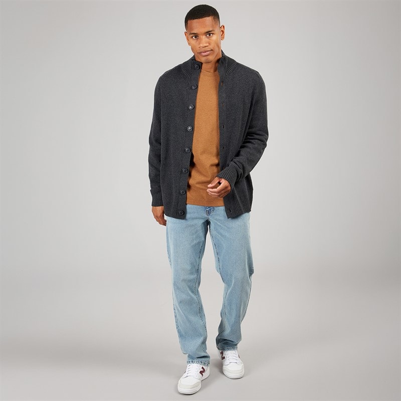 Indicode Herre Escobart Strikket Cardigan Kulmix - Billede 3