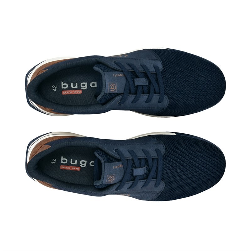 Bugatti Herre Fineas Sneakers Dark Blue/Cognac - Billede 3