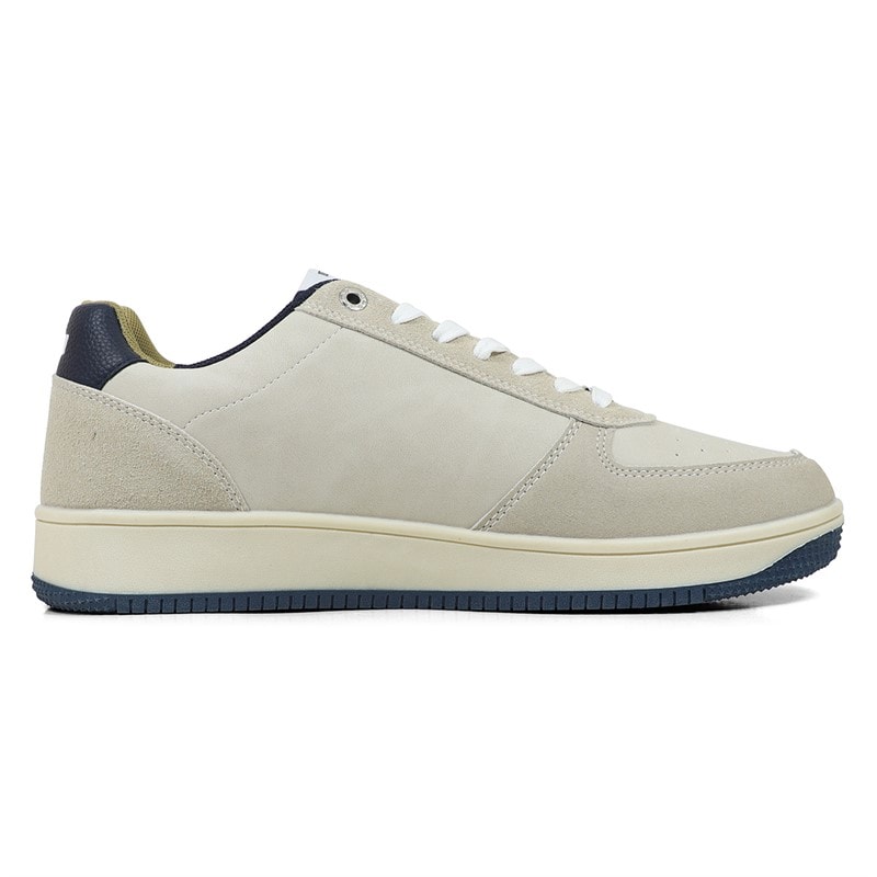 GAS Herresneakers Hvid/Brun White Brown - Billede 5