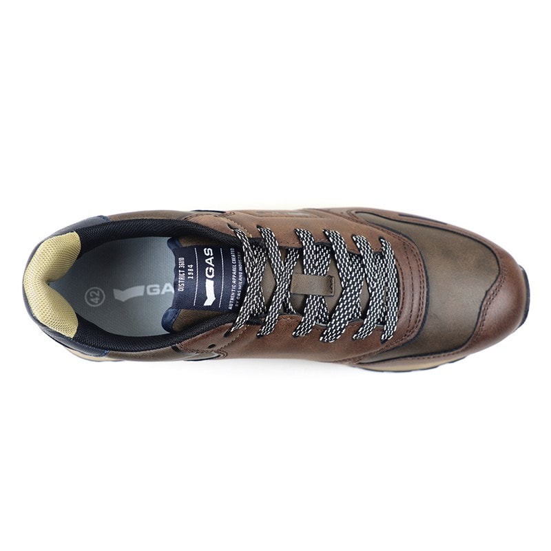 GAS Herre Sneakers Brun - Billede 4