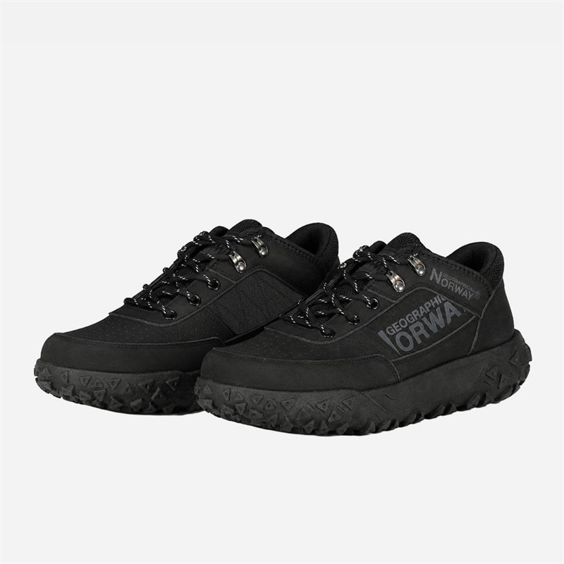 Geographical Norway Herre Sneakers Sort - Billede 2