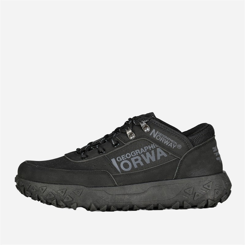 Geographical Norway Herre Sneakers Sort - Billede 4