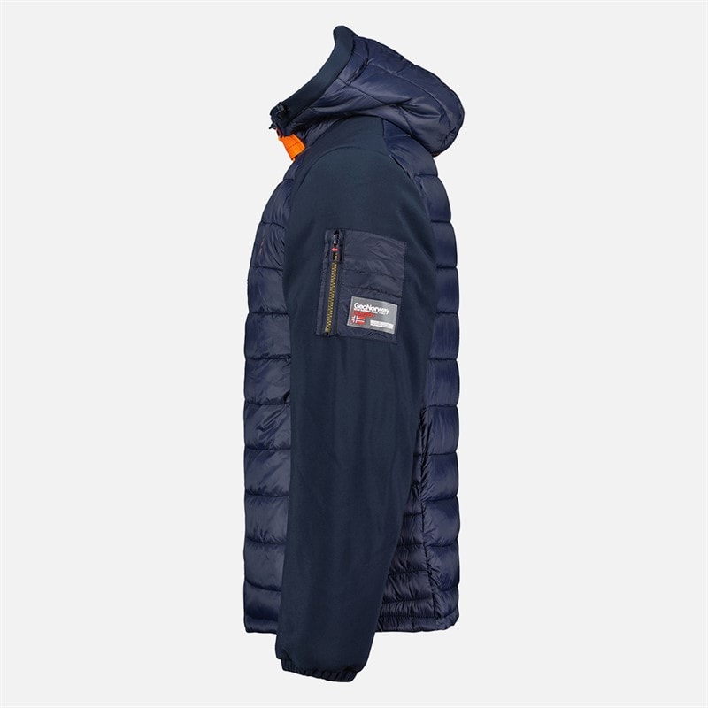 Geographical Norway Herre Parka Jakke Marineblå - Billede 3