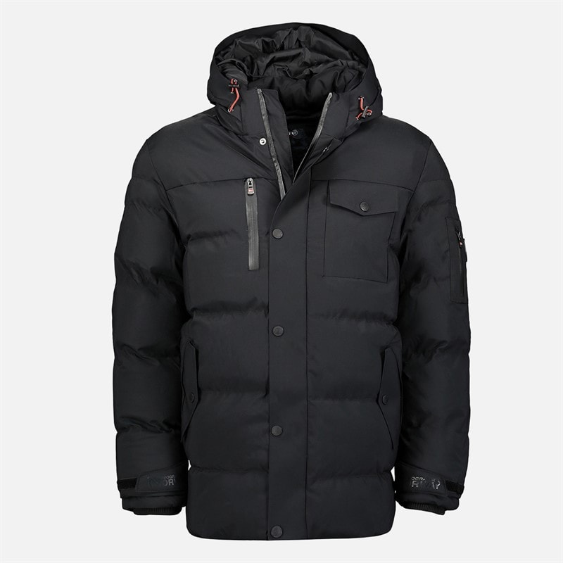 Geographical Norway Herre Parka Jakke Sort - Billede 3