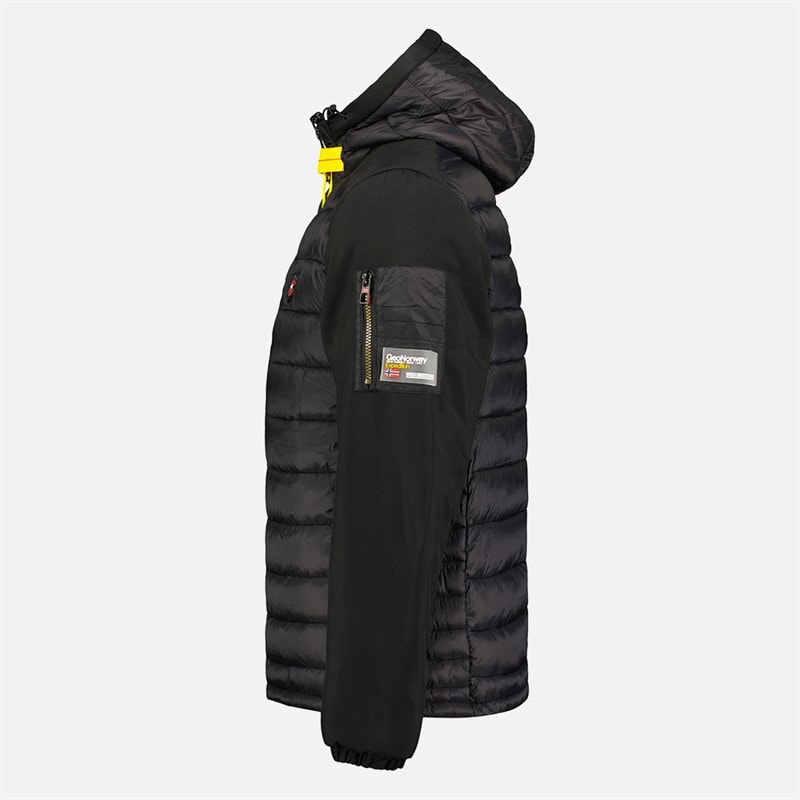 Geographical Norway Herre Parka Jakke Sort - Billede 3