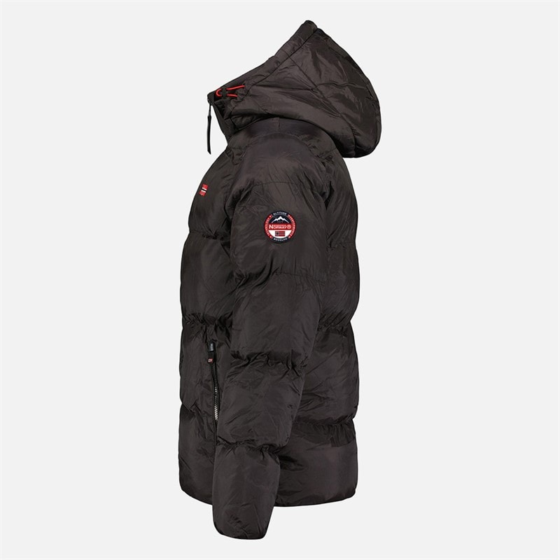Geographical Norway Herre Parka Jakke Sort - Billede 3