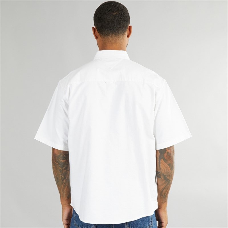 Tommy Jeans Herre Oxford Skjorte Ecru - Billede 2