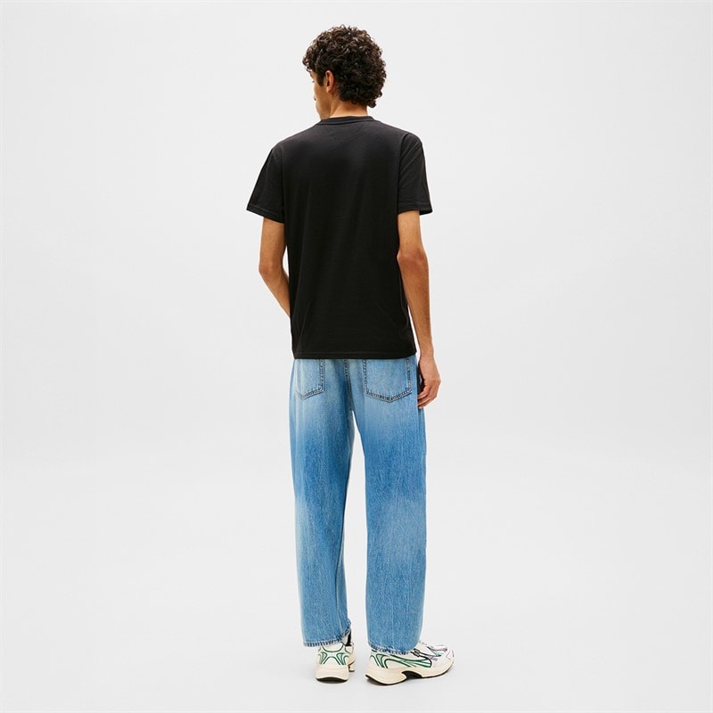 Tommy Jeans Herre TJ Trænings T-shirt Sort - Billede 3